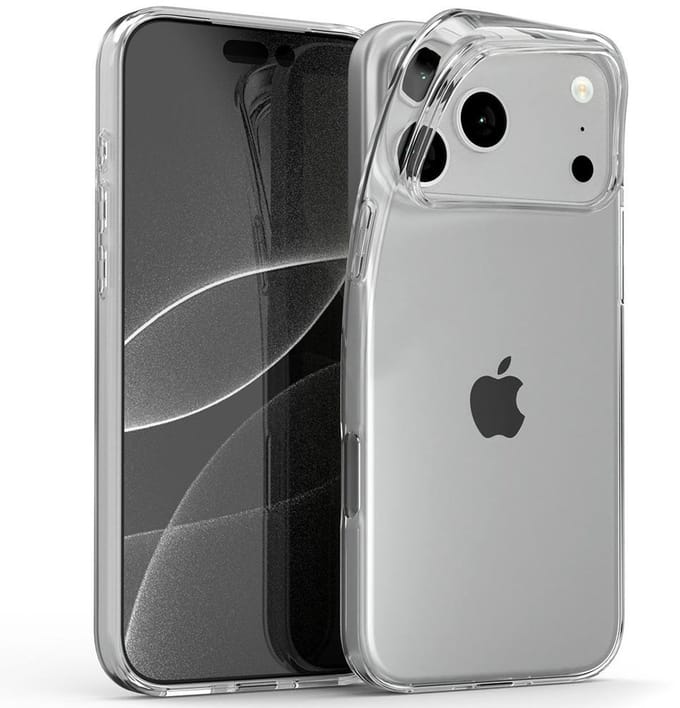 Mercury Jelly Transparante Hoes Voor Iphone 17 Pro Max Beschermhoes