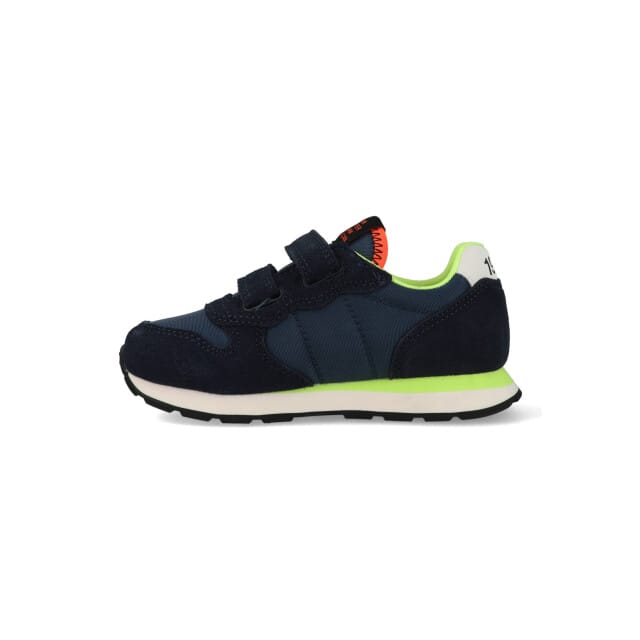 Sun68 Boys Tom Fluo Sneakers - Jongens - Blauw - Maat 28