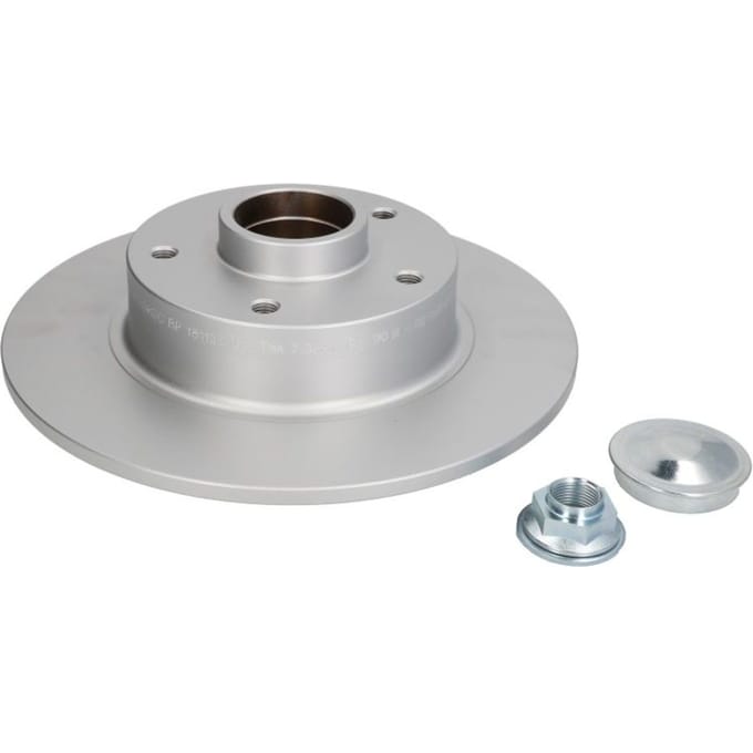 Remschijf DELPHI BG9230RSC achter, volledig, 1 Stuk