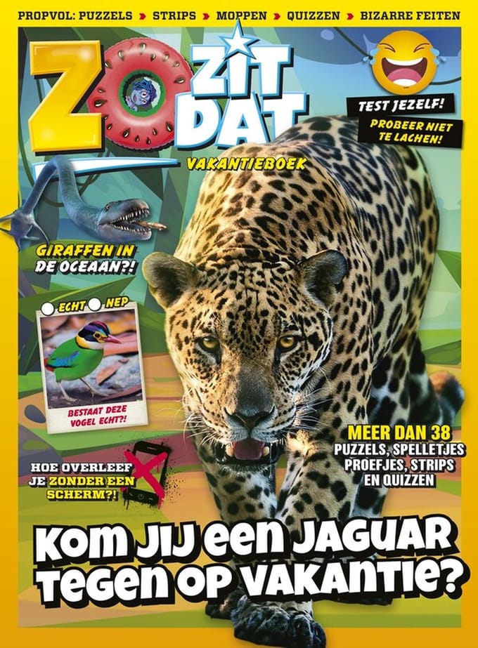 Zo Zit Dat vakantieboek 2024 - doeboek - Overal vakantie!
