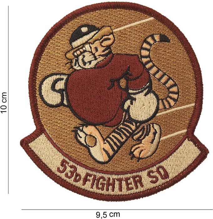 Embleem stof 53D fighter SQ