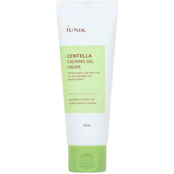 iUNIK, Centella asiatica kalmerende gelcrème, 60ml (2,02 fl oz) white