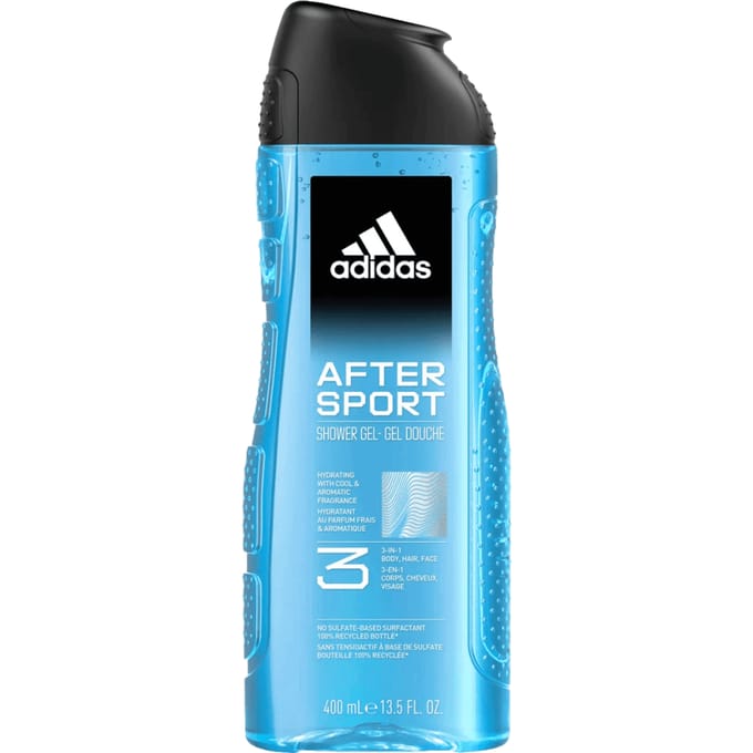 Adidas 3-in-1 After Sport Showergel 400 ml