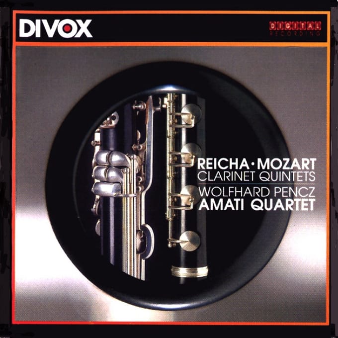 Amati Quartet Pencz - Reicha, Mozart: Clarinet Quintets (CD)