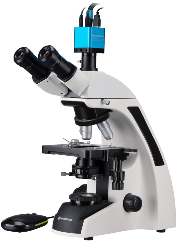 Bresser Microscoop - Science TFM-301 - 4x-100x Vergroting - Incl. MikroCam MINI Full HD HDMI