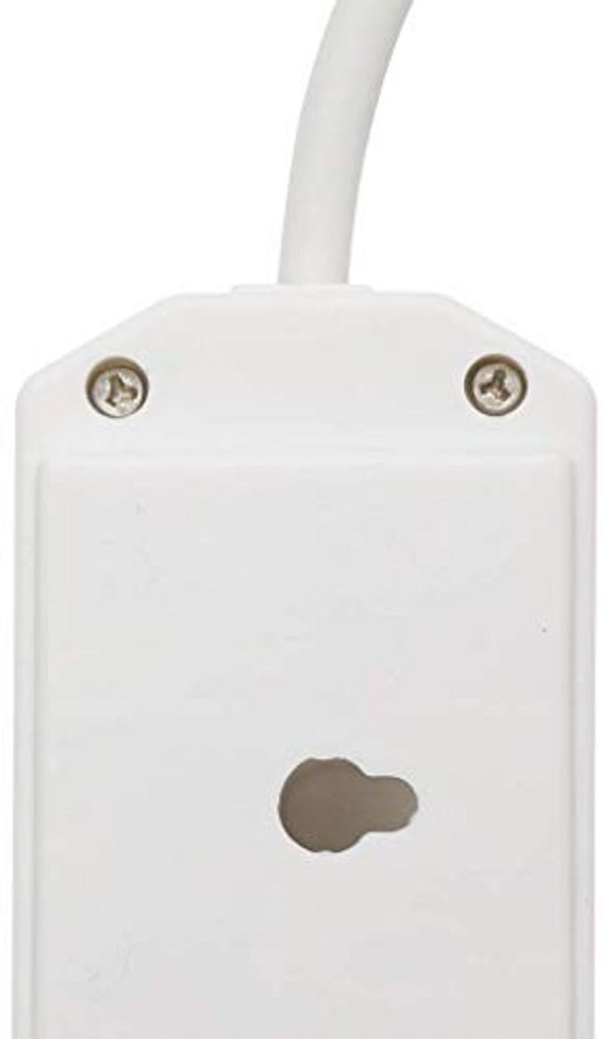 4-weg 3-pins stekker 13A 250V verlengkabel met 2 meter kabel