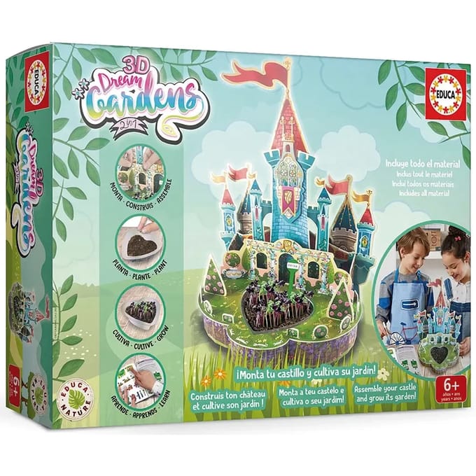 Tuinset Educa 3D Dream Garden Castillo