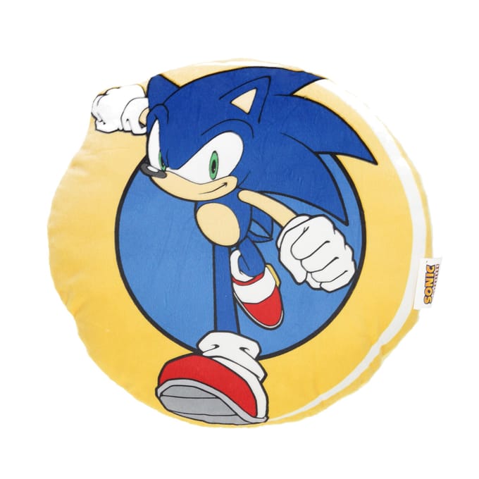 Sonic The Hedghog - Kussen - Sierkussen - Rond 31cm