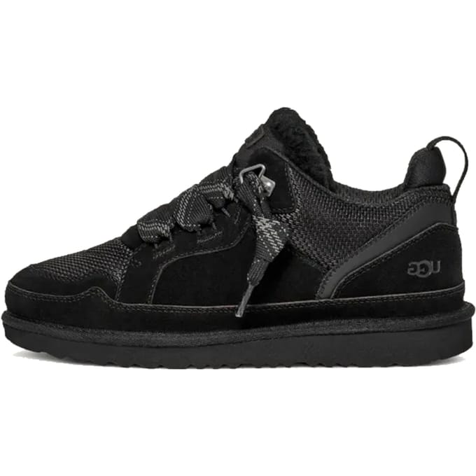 UGG® Lowmel for Women in Black, Size 8, Canvas/Suede/Recycled Materials