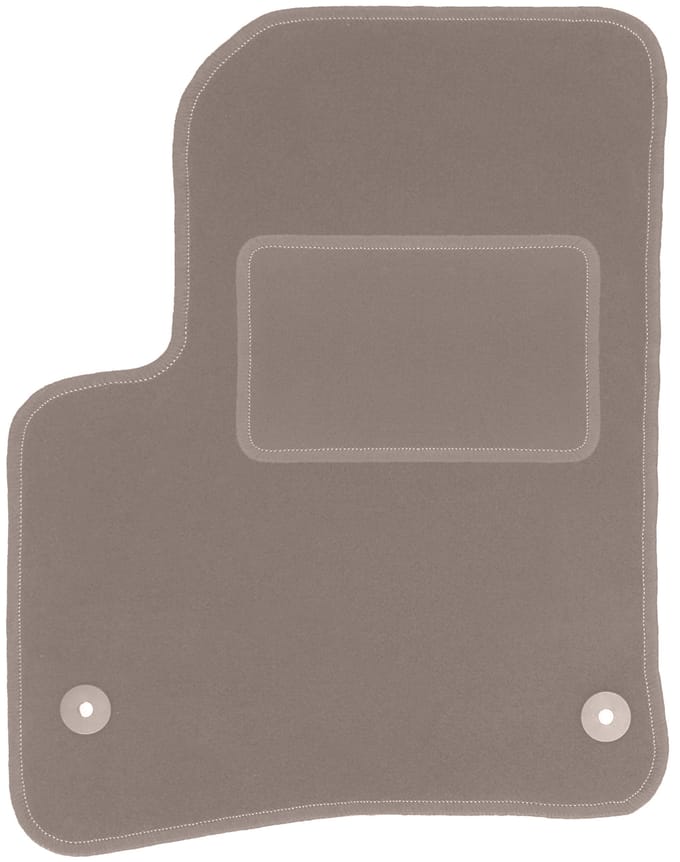 Beige bestuurdersmat voor: Porsche Cayenne I SUV (2002-2010)