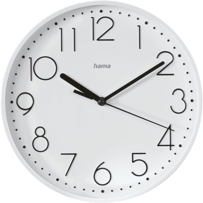 Hama Wall Watch Salina White