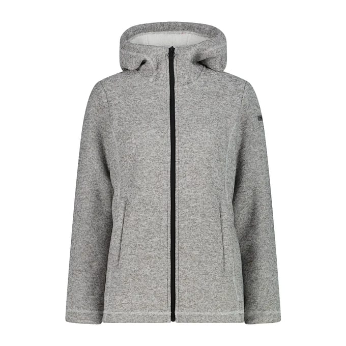 Dames fleece met capuchon CMP