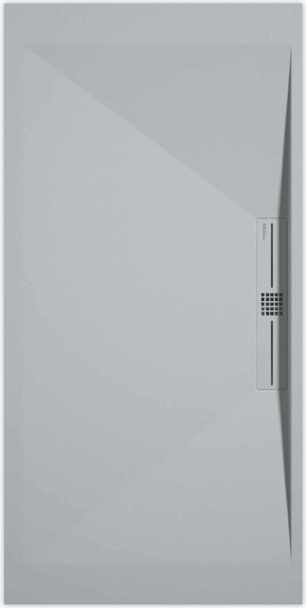 Sanifun douchebak Stone Side Gray 7035 Smooth 1400 x 800 P