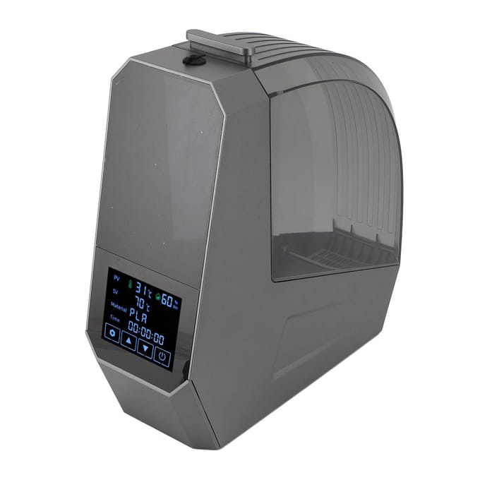 Filament Droogbox PTC 360 graden Verwarming LCD Scherm 48H Timer 1.75mm 2.85mm 3mm Filament Droger US Plug black