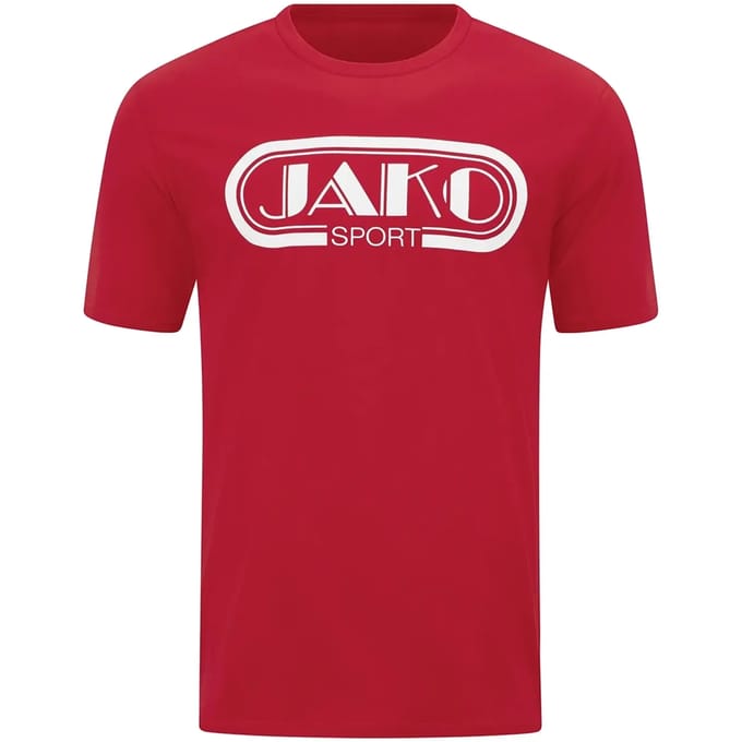 Jako Retro T-Shirt Heren - Rood | Maat: S