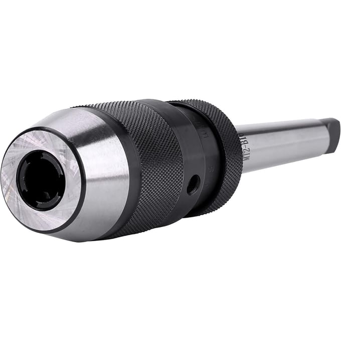1 pièce 113 mm 1 2 Acier Auto-serrant Sans Clé Mandrin de Tour à Tourner et Mandrin MT2B16