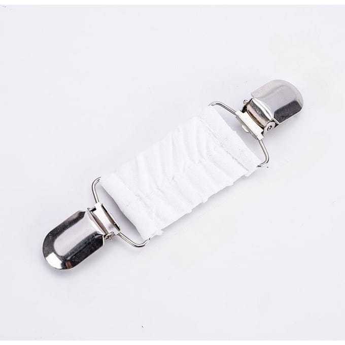 Verstelbare Rugcinch Clips - Taillecincher/Trui/Sjaal Clips voor Dames, Naadloze Elastische Aanspanner wit