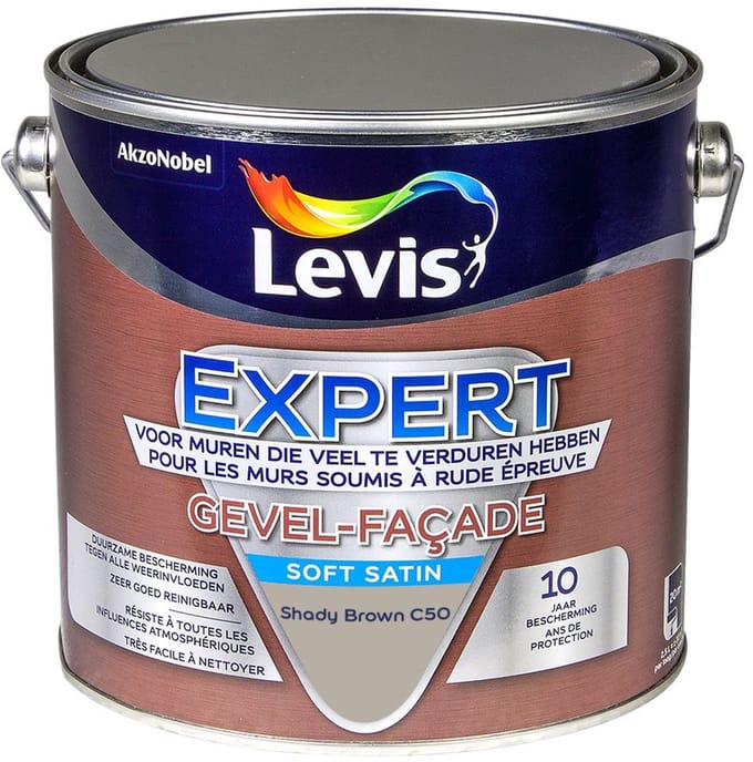 Levis - Expert Gevel Mix - Shady Brown C50 - Mengverf - 2,5 L