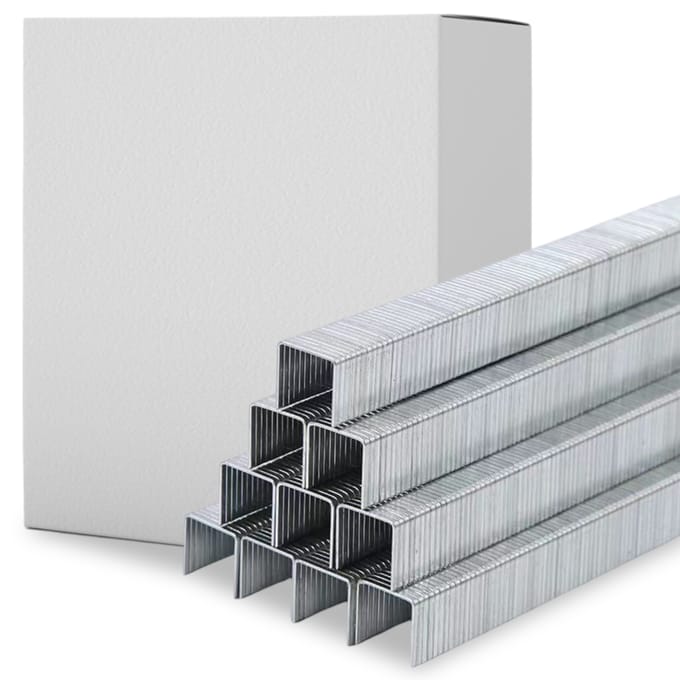 Deuba Perslucht Nietjes 5000 stuks - 12mm Nieten – Gegalvaniseerd