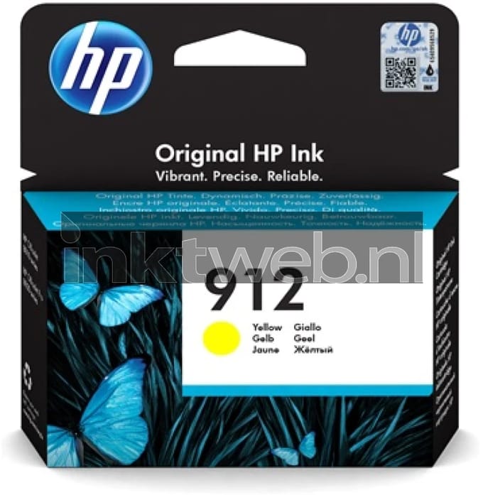 HP Inktcartridge 912 (3YL79AE) Geel