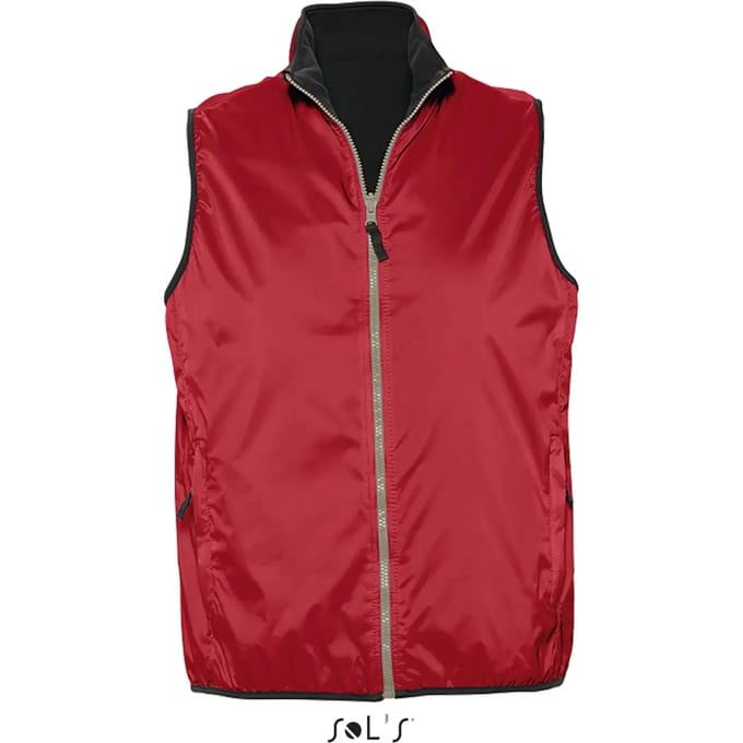 SOL'S Unisex Reversible Bodywarmer Winner L867 - Red - XL