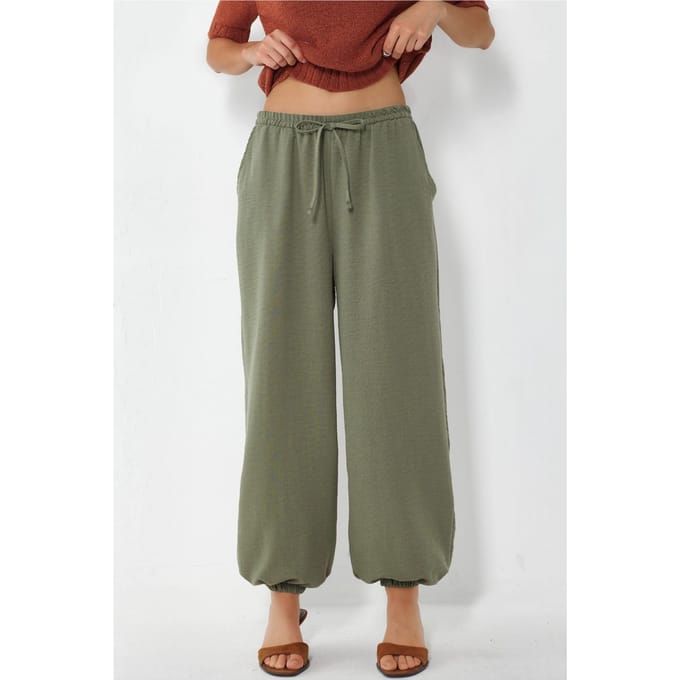 Dames Joggingbroek van Geweven Polyester