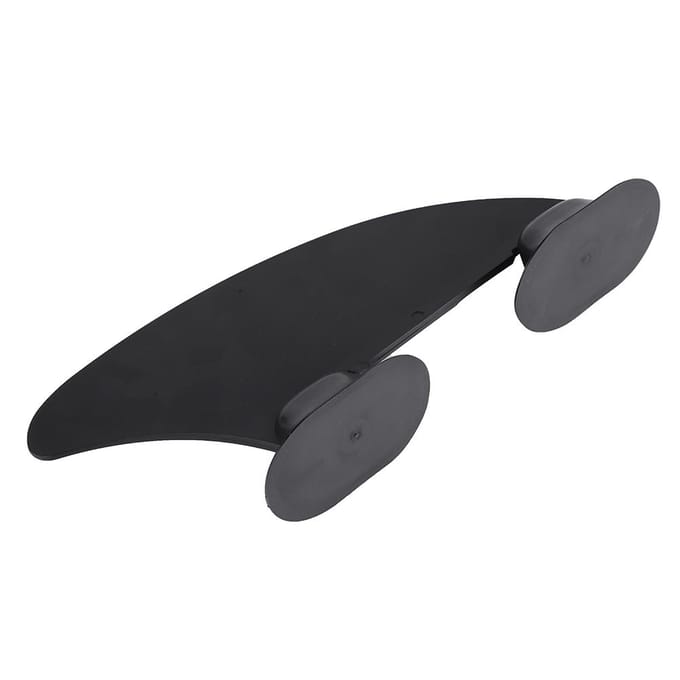 Kajak Skeg Richtingsvin Integrale Montagepunten Zwart Watershed black