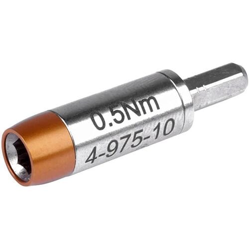 BERNSTEIN Tools for Electronics Bernstein Werkzeugfabrik 4-975 Draaimomentadapter Voor insteekgereedschap Zeskant 0.5 Nm (max)