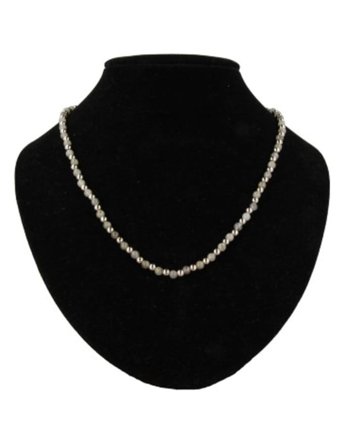 Labradoriet Ibiza love ketting