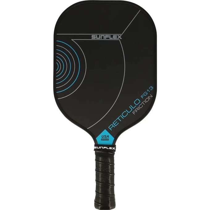 Pickleball racket van gegoten glasvezel Friction sunflex FG13