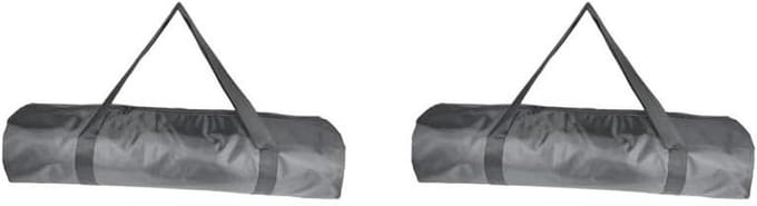 Opbergtas - Duffeltas - Kampeeruitrusting - Waterdicht Oxford - 80x34x39 cm - Zwart
