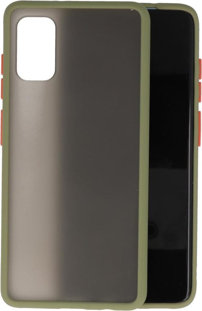 Bestcases Hard Case Telefoonhoesje Samsung Galaxy A41 - Groen