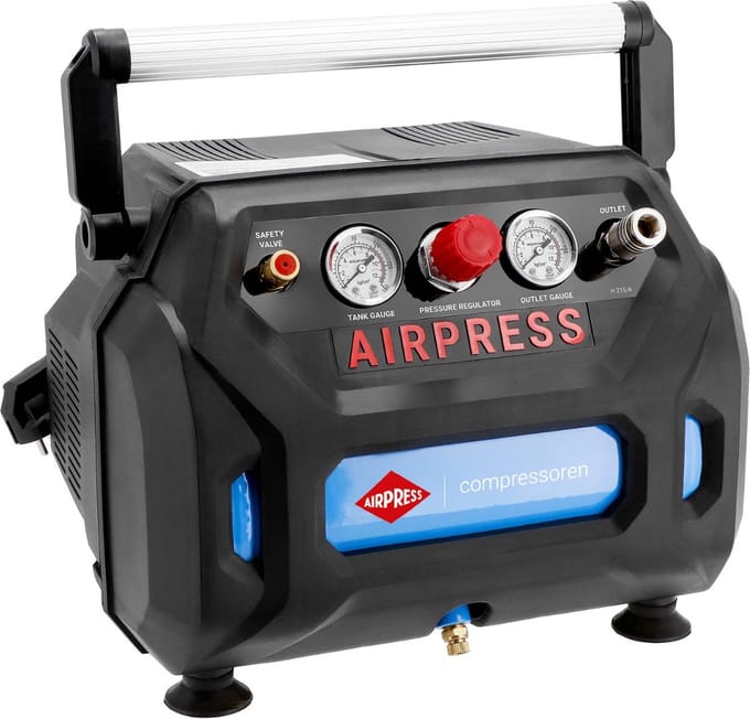 Olievrije compressor H 215-6 8 bar 1.5 pk/1.1 kW 92 l/min 6 l