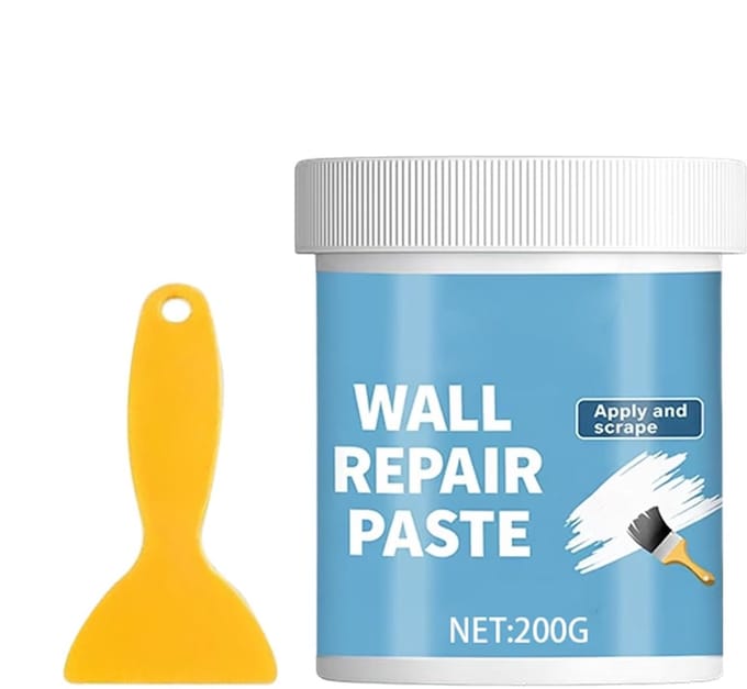 Muurreparatiepasta - Gipsplamuur - Scheuren Vullen - Waterdicht - 200 gram