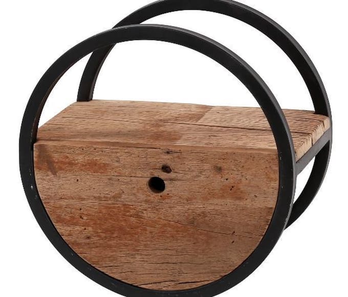 AnLi-Style Wandschap circular Ø50 met lade