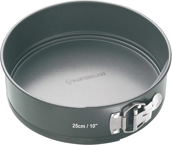 Springform Taartblik 25 cm met Losse Basis - Robuust en PFOA-vrij
