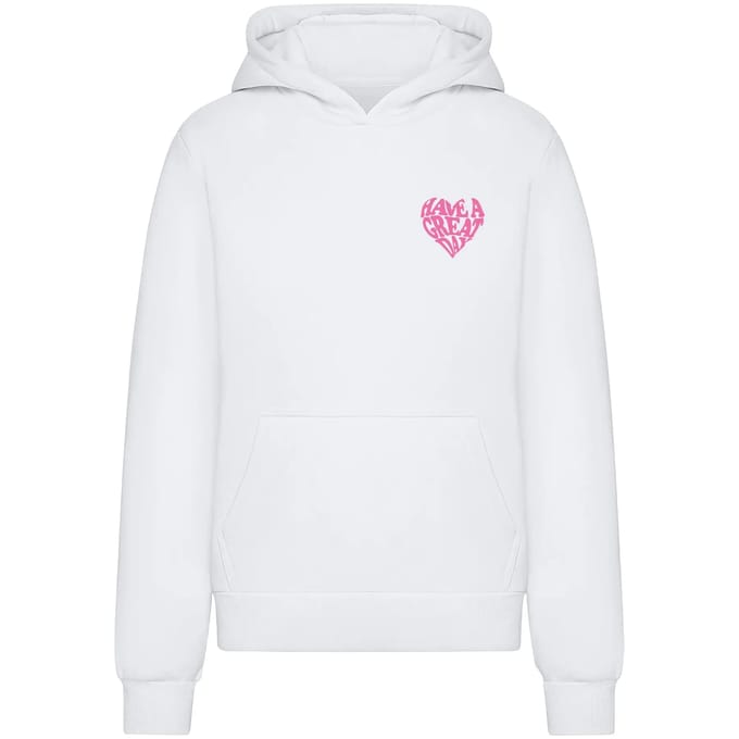 Dames Hoodie Miss Tee Have A Great Day Ladies Fluffy