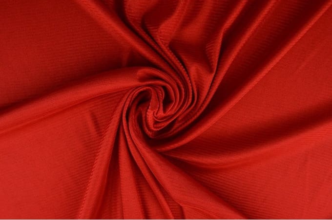 Tricot voering - 1 meter - Rood - Per meter - Charmeuse stretch voering - 160cm breed