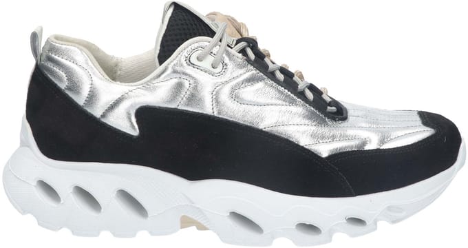 Durea 6311 Sneaker FlowMotion Zwart/Zilver H