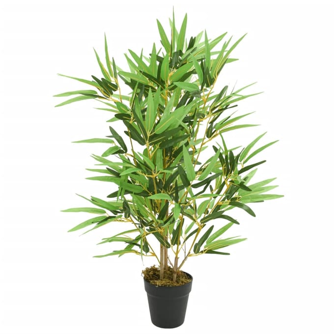 vidaXL - Kunstplant - bamboe - 368 - bladeren - 80 - cm - groen