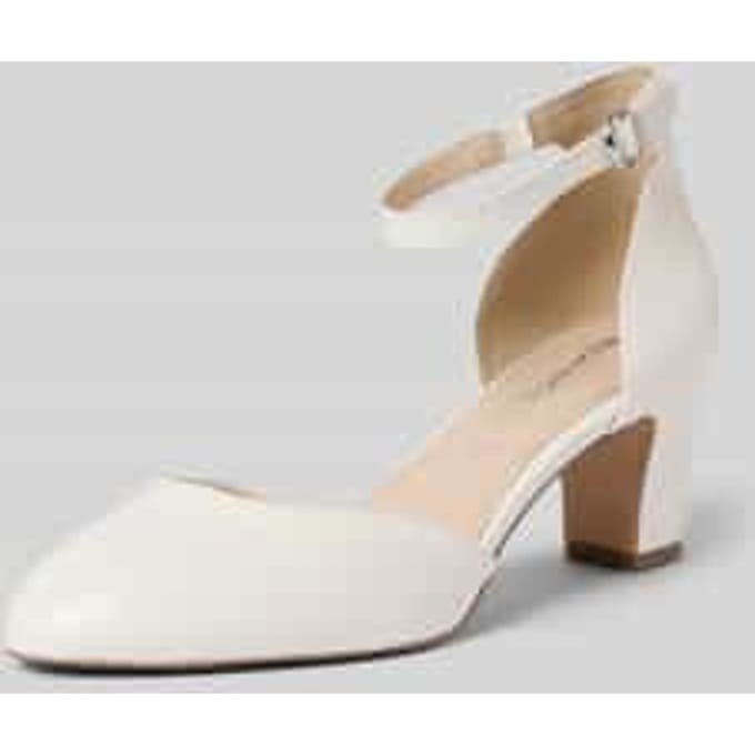 Tamaris Pumps wit Leer - Dames - Maat 39
