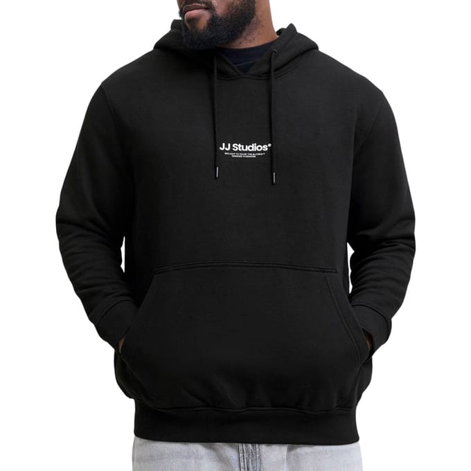 JACK&JONES PLUS - JJESOHO SWEAT HOOD NOOS PLS - Heren - Sweaters