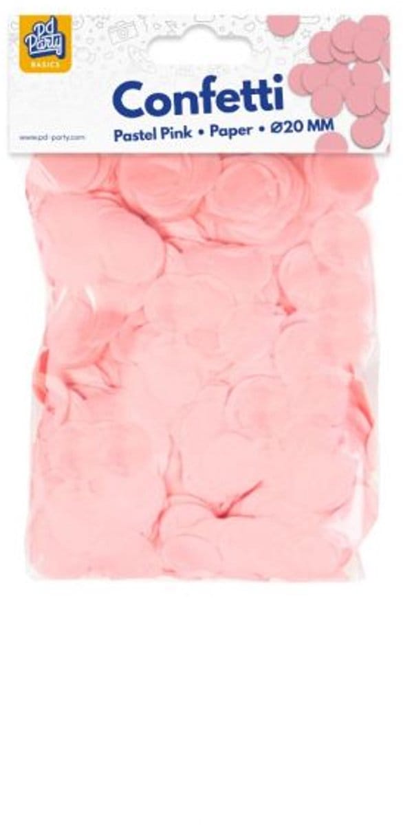 Papier confetti - Pastel roze - 50 gram