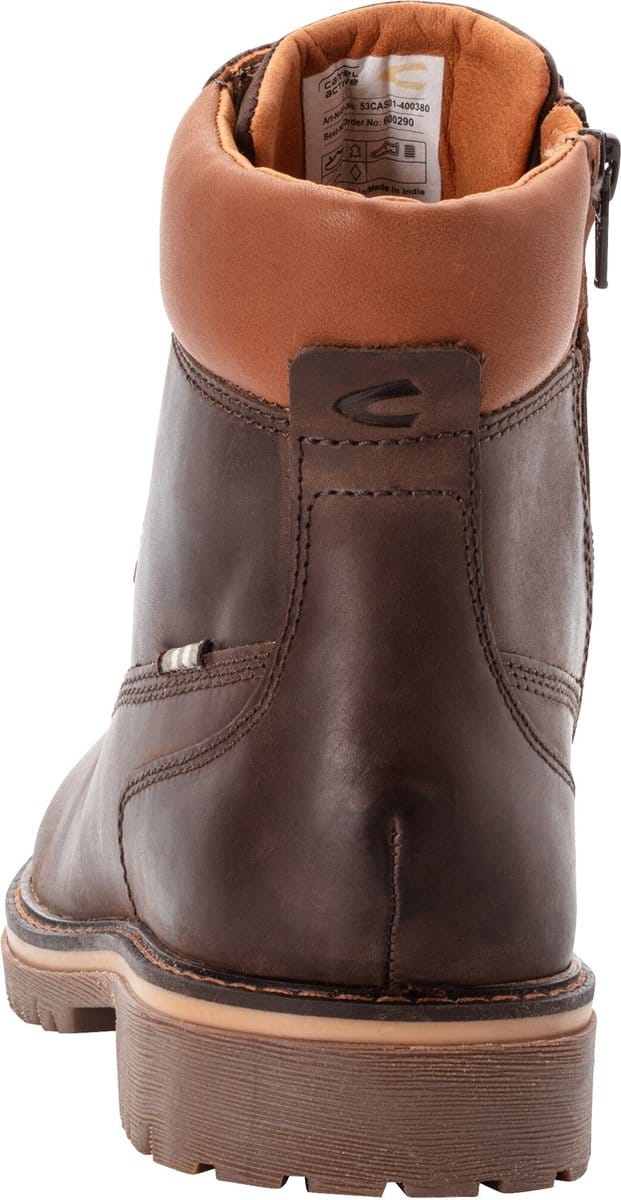 camel active CARINA Leren laars - Maat womenswear-37 - Donker Bruin