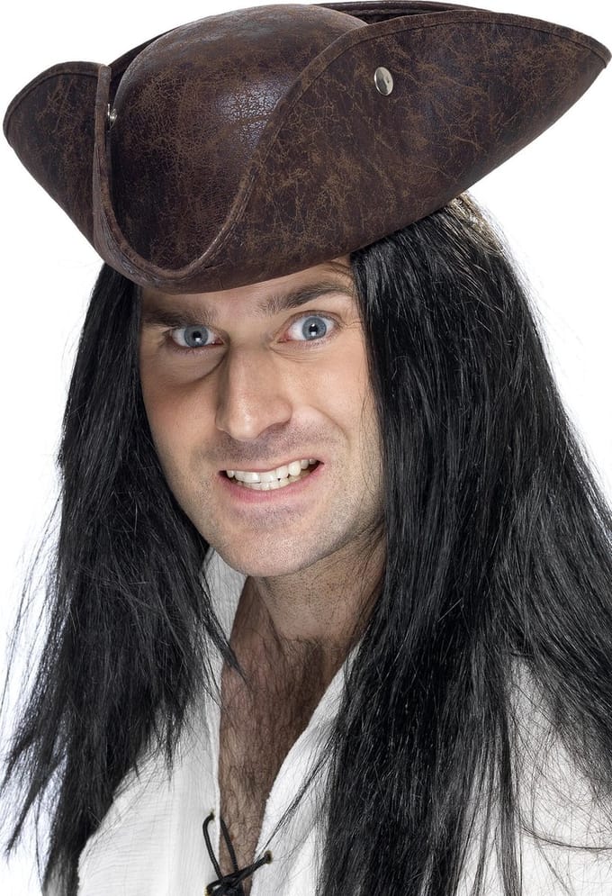 Dressing Up & Costumes | Costumes - Pirate - Pirate Tricorn Hat