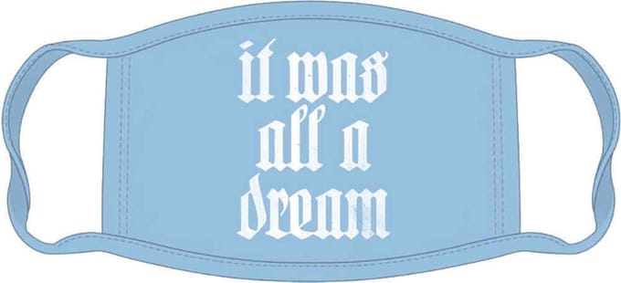 Biggie Smalls - All A Dream Masker - Blauw