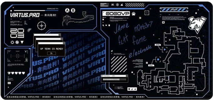 Virtus.pro - Gaming Mouse Pad XL - Shanghai Major Limited Edition