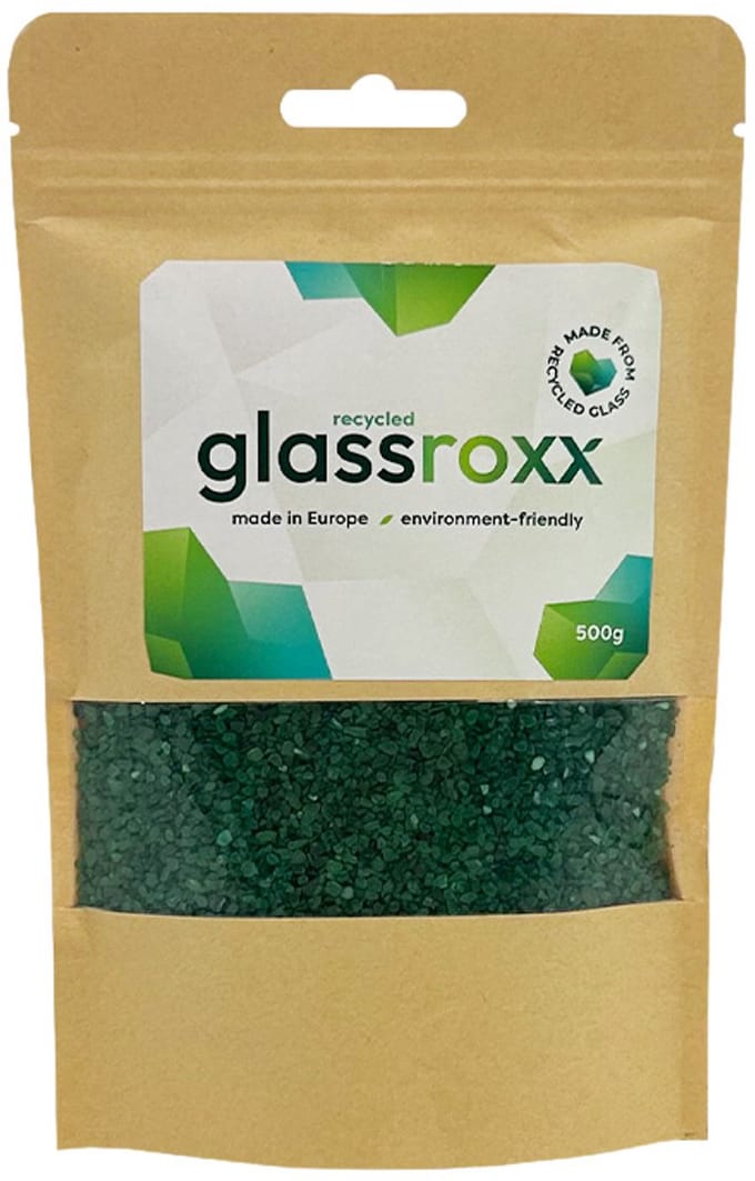 GlassRoxx Small Loofgroen zakje 500gr
