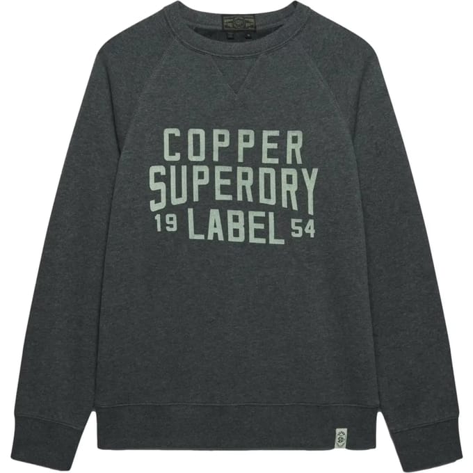 Bedrukt sweatshirt Superdry Merchant Vintage