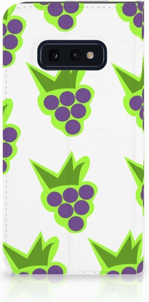 Samsung Galaxy S10e Flip Style Cover Druiven